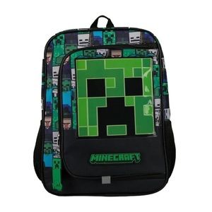 Minecraft Backpack 🎒(With Collectible Keychain) 🔑